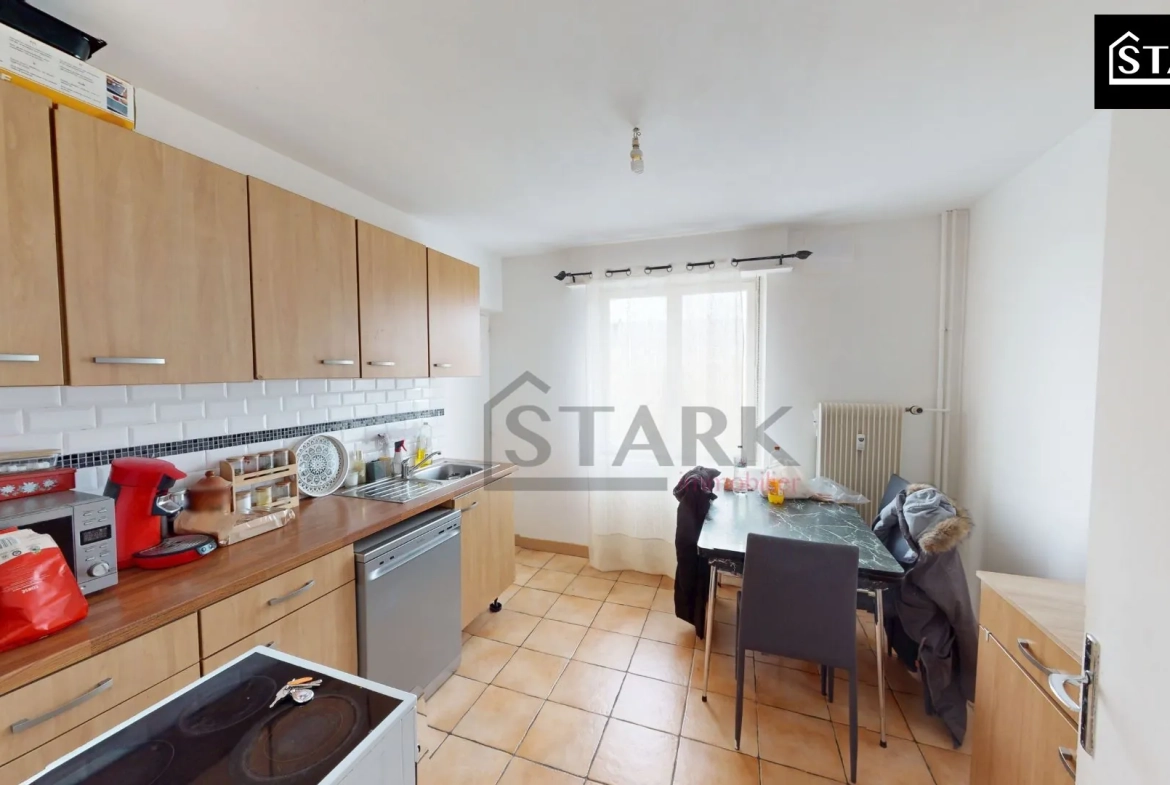 Appartement F3 à Mulhouse, loué, proche centre-ville - Investissez dès maintenant 