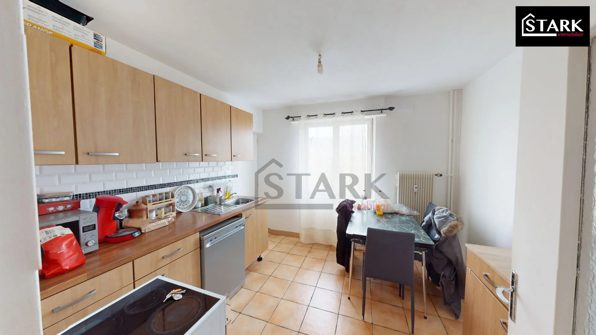 Appartement F3 à Mulhouse, loué, proche centre-ville - Investissez dès maintenant 