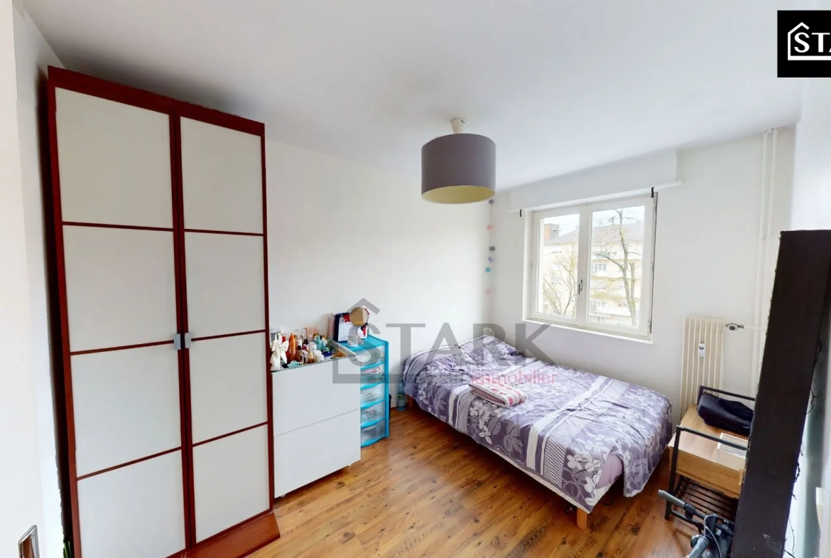 Appartement F3 à Mulhouse, loué, proche centre-ville - Investissez dès maintenant 