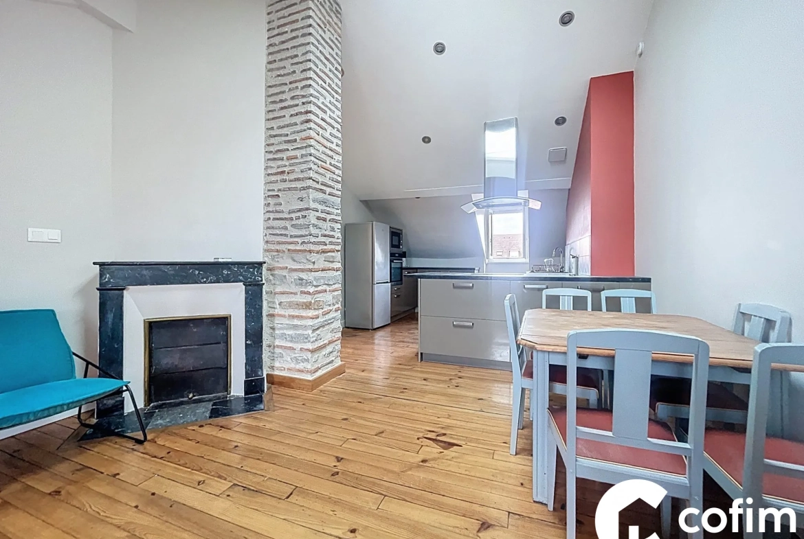 Appartement 2 pièces rénové avec vue sur Pyrénées à Pau 