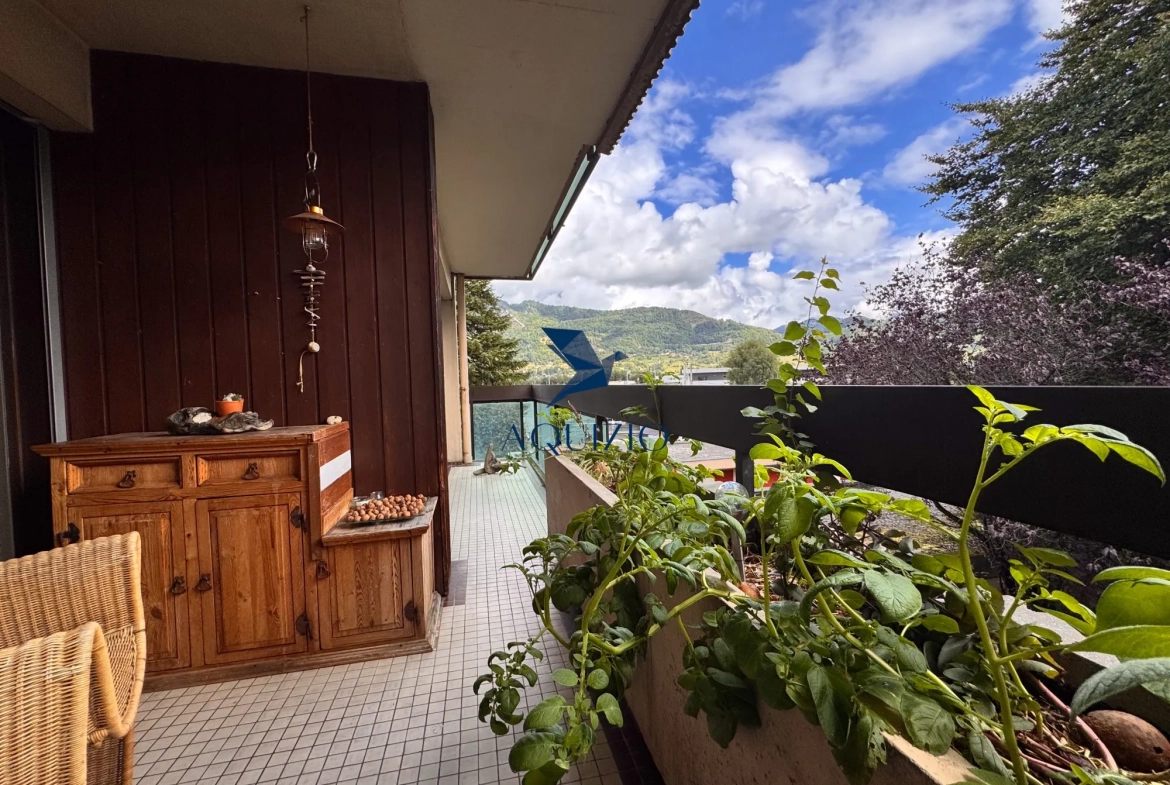 Appartement T2 rénové avec balcon et cave à Scionzier - Excellente localisation 