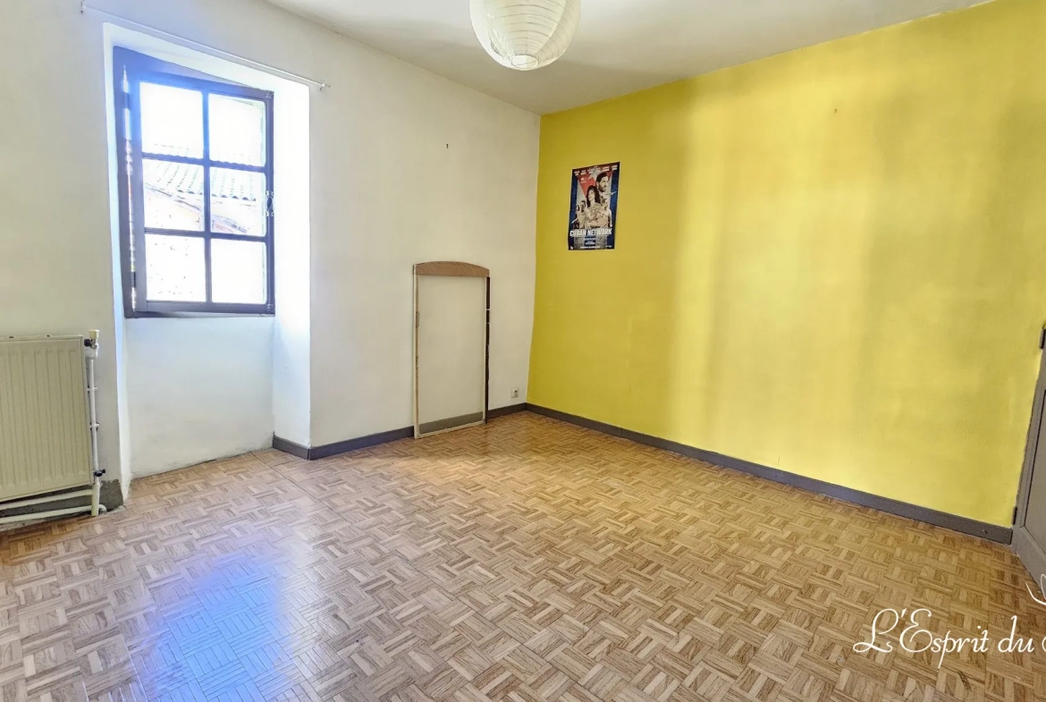 Maison de village en pierre de 162 m² avec terrain à Campagnac, Gaillac à vendre 