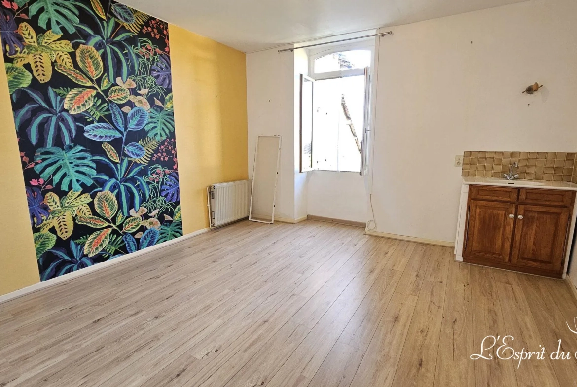 Maison de village en pierre de 162 m² avec terrain à Campagnac, Gaillac à vendre 