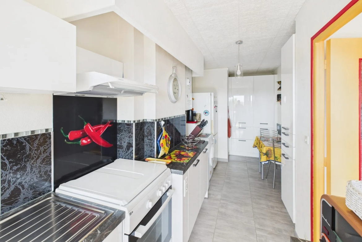 Appartement lumineux avec terrasse et cave à Narbonne - Dernier étage 