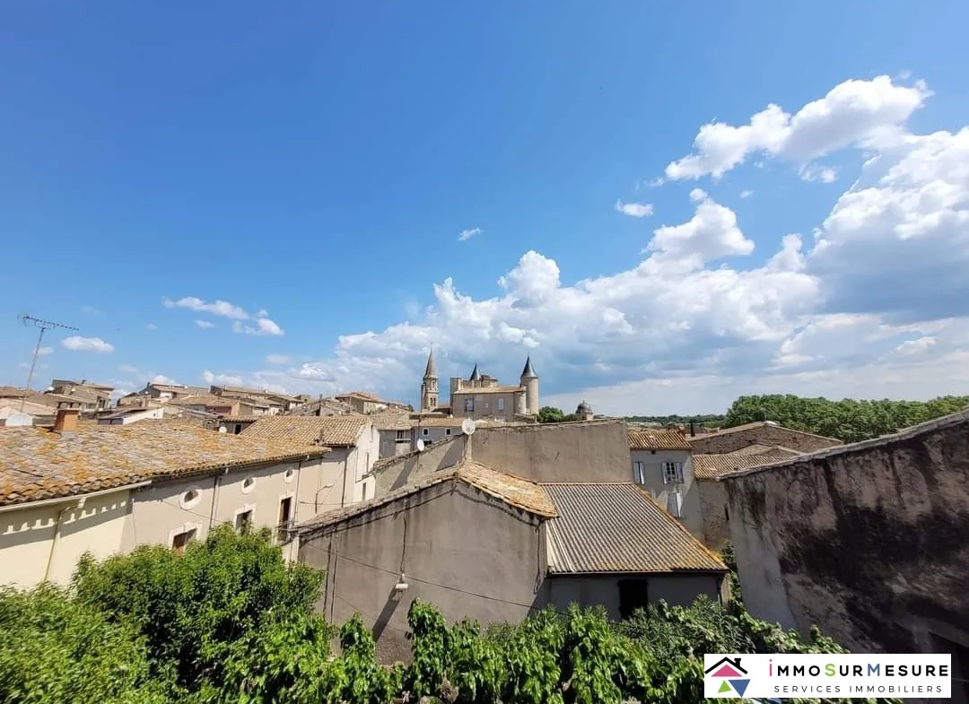 Maison de ville à Pouzolles de 130 m² avec terrasse et vue exceptionnelle 
