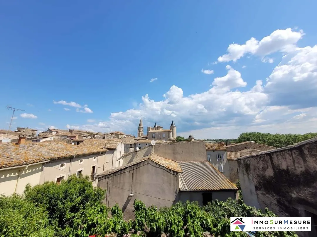 Maison de ville à Pouzolles de 130 m² avec terrasse et vue exceptionnelle 