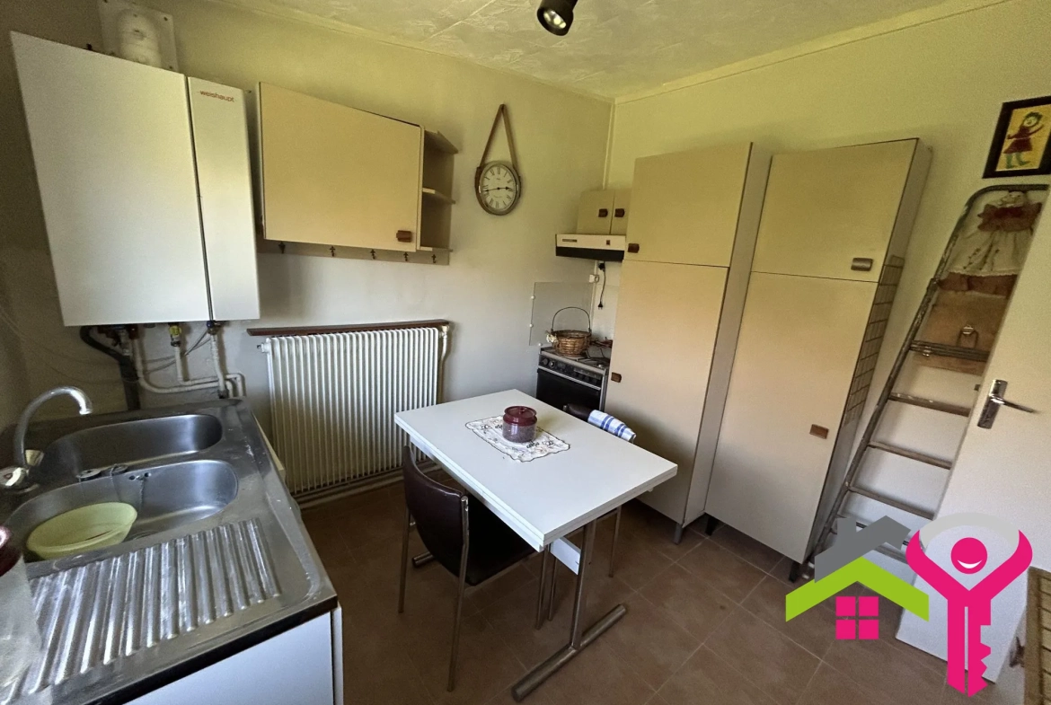 Maison de plain-pied semi-individuelle avec 2 chambres à Lourches 