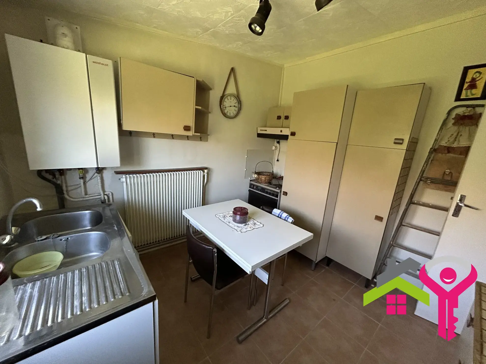 Maison de plain-pied semi-individuelle avec 2 chambres à Lourches 