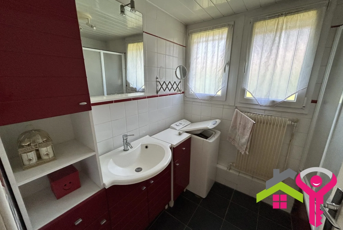 Maison de plain-pied semi-individuelle avec 2 chambres à Lourches 