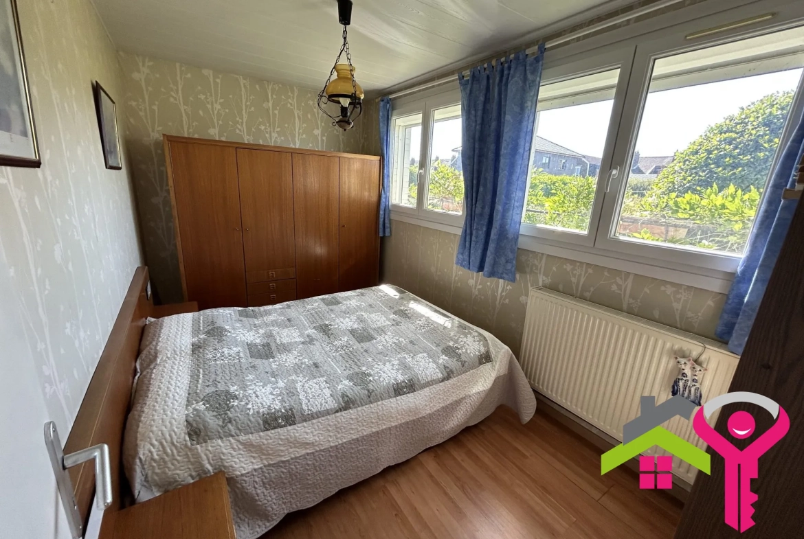 Maison de plain-pied semi-individuelle avec 2 chambres à Lourches 