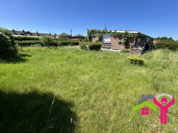 Maison de plain-pied semi-individuelle avec 2 chambres à Lourches