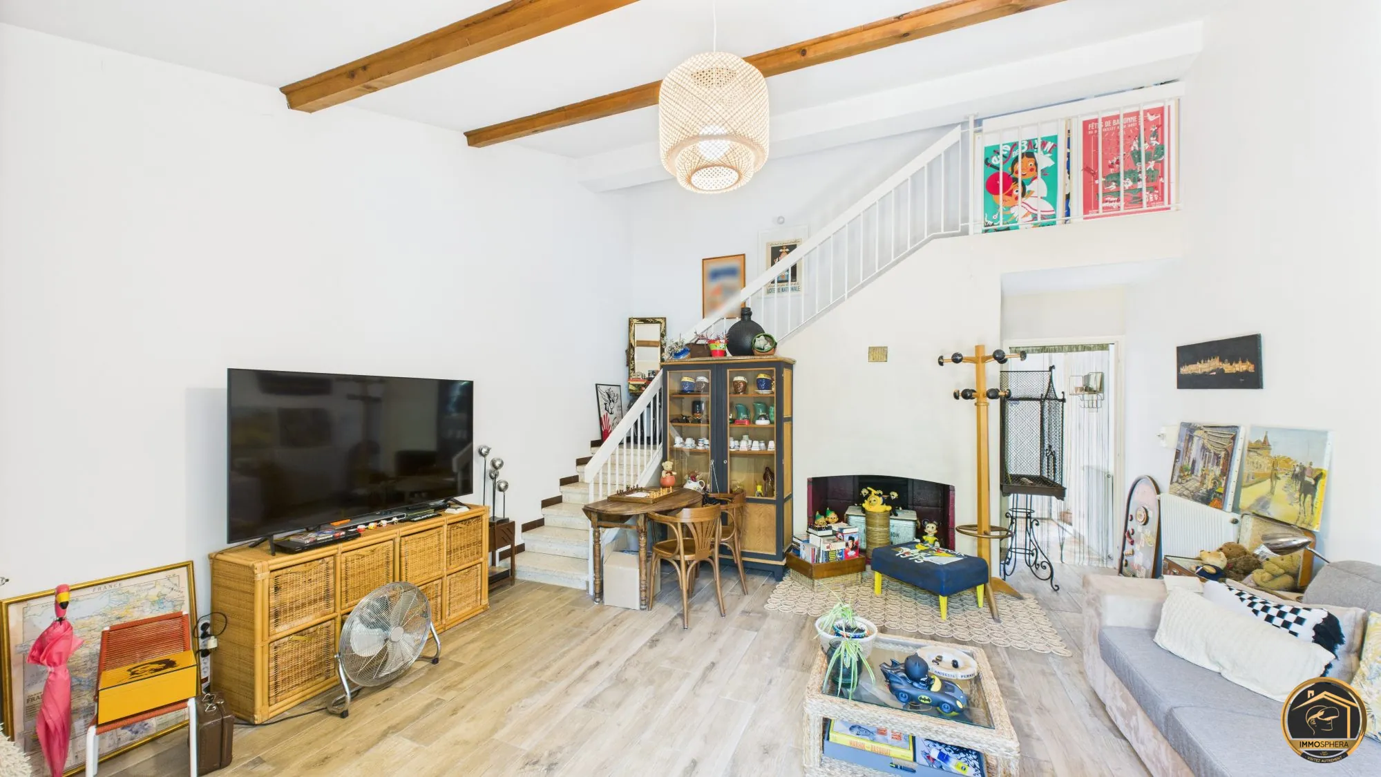 Charmante maison de ville à vendre avec jardin et garage à Carcassonne 