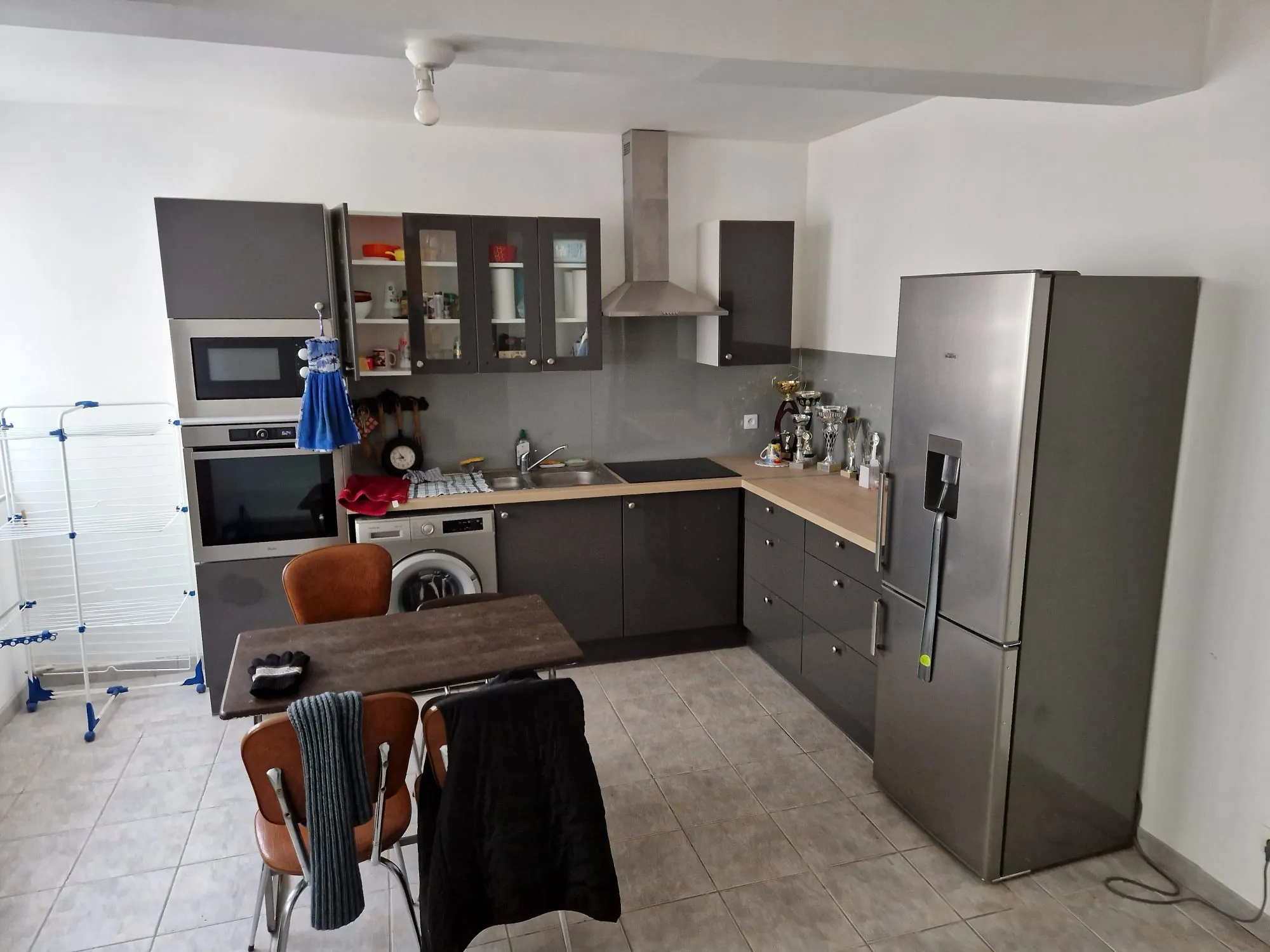 Maison à vendre au centre de Marolles-les-Braults avec 3 chambres et chauffage pompe à chaleur 