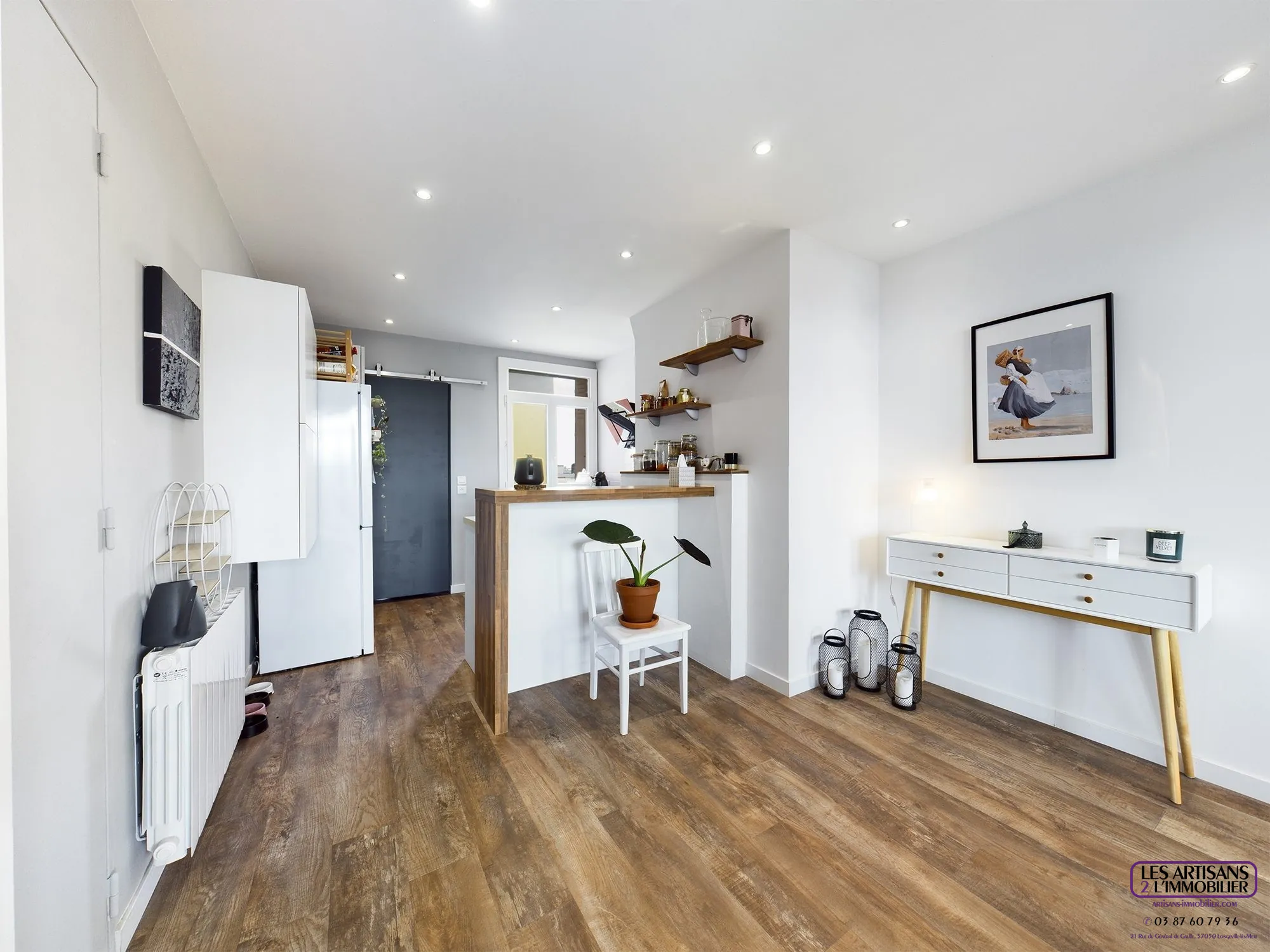Appartement F4 avec balcon et vue panoramique à Montigny-lès-Metz 