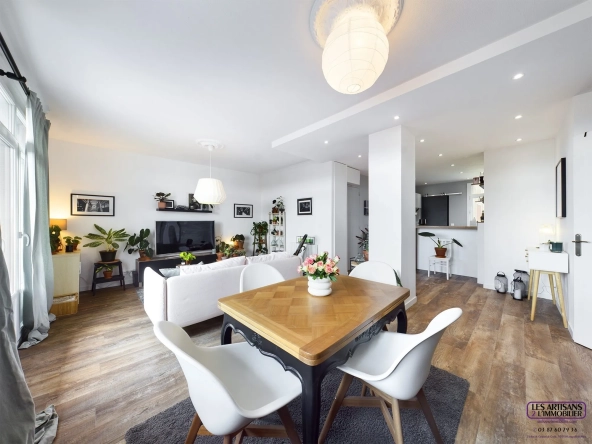 Appartement F4 avec balcon et vue panoramique à Montigny-lès-Metz