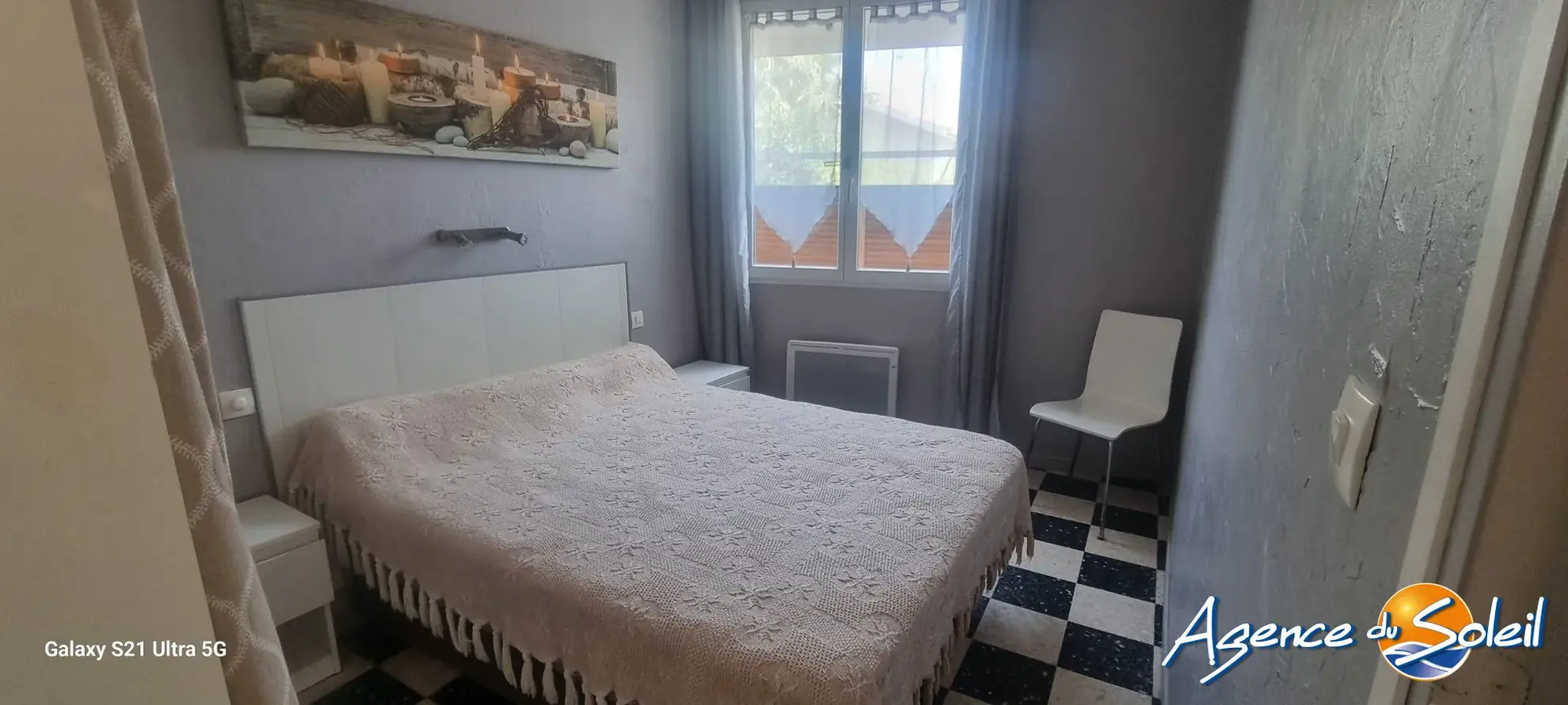 À vendre appartement T3 en rez-de-chaussée à Saint Pierre la Mer avec terrasse 