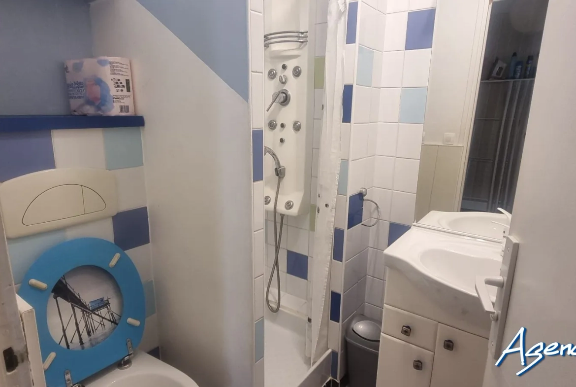 À vendre appartement T3 en rez-de-chaussée à Saint Pierre la Mer avec terrasse 