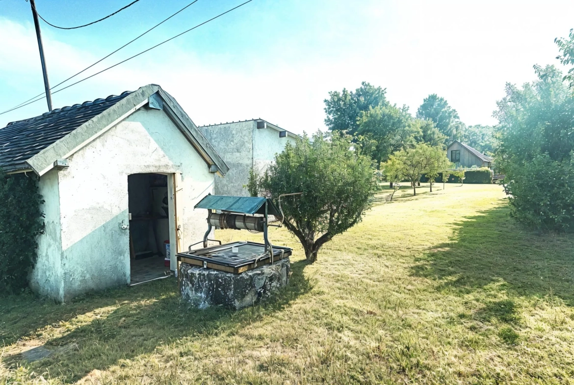 Maison à vendre à La Nocle-Maulaix avec terrain et dépendance 