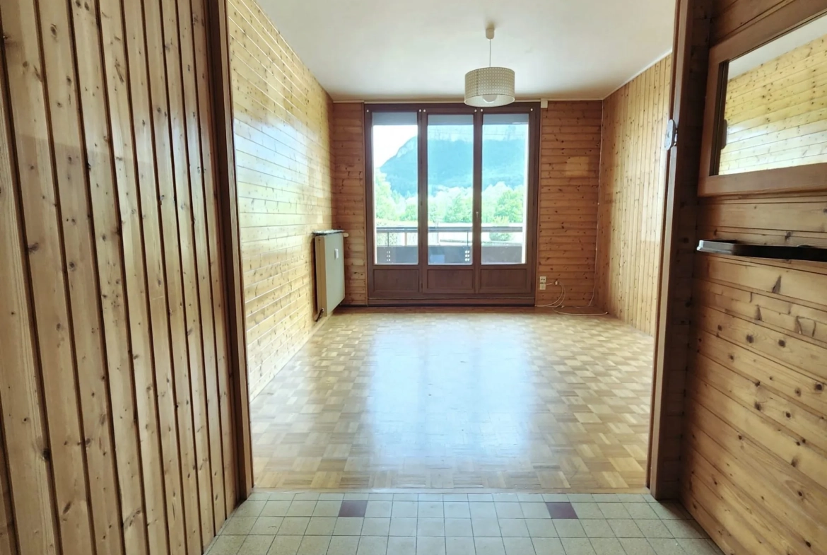 Splendide appartement 3 pièces avec balcon et cave aux Echelles 