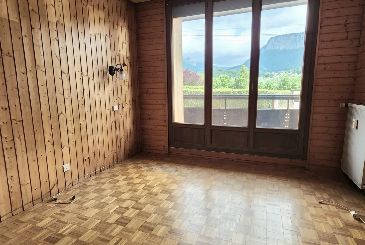 Splendide appartement 3 pièces avec balcon et cave aux Echelles 