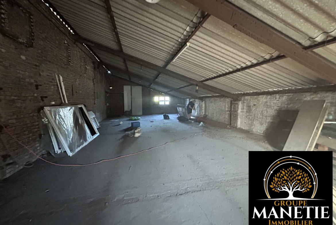 Hangar d'activité à vendre à Douai - Surface de 220 m² 