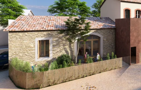 Grange à rénover de 88 m² à Saint Georges d'Orques avec parking et extérieur 