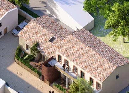 Grange à rénover de 88 m² à Saint Georges d'Orques avec parking et extérieur 