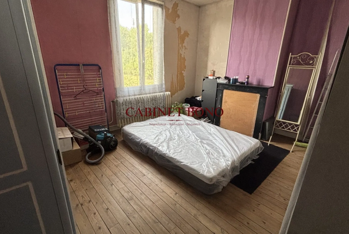 Maison semi-mitoyenne à Tergnier de 84 m² à vendre, investissement locatif 