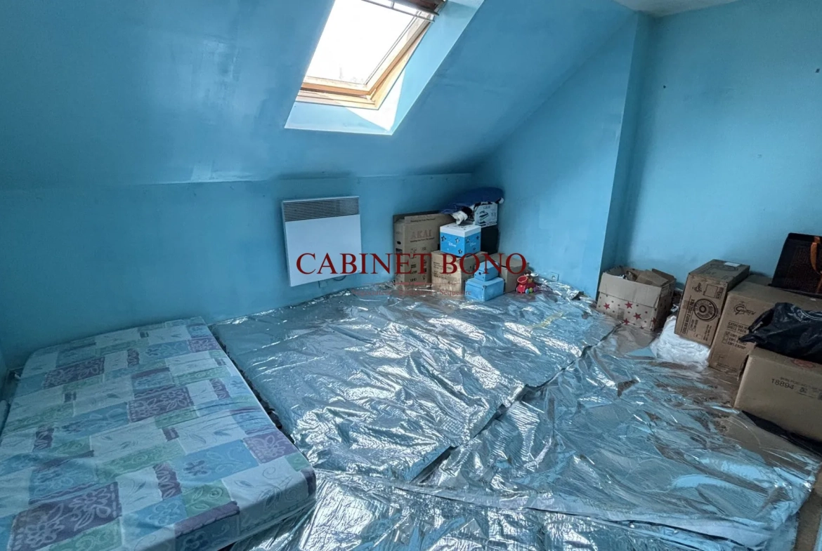 Maison semi-mitoyenne à Tergnier de 84 m² à vendre, investissement locatif 
