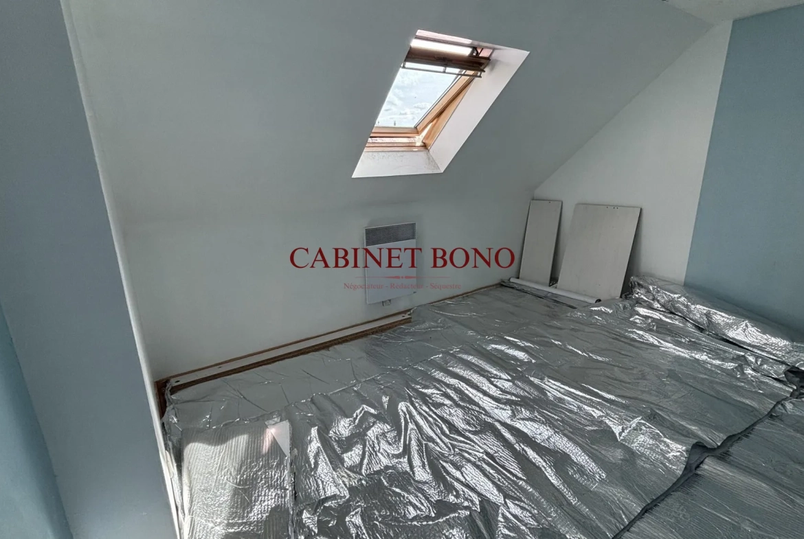 Maison semi-mitoyenne à Tergnier de 84 m² à vendre, investissement locatif 