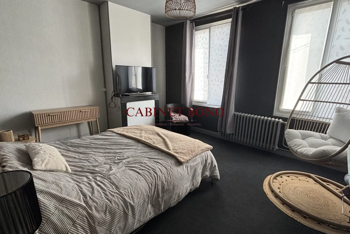 Maison semi-mitoyenne à Tergnier de 84 m² à vendre, investissement locatif 