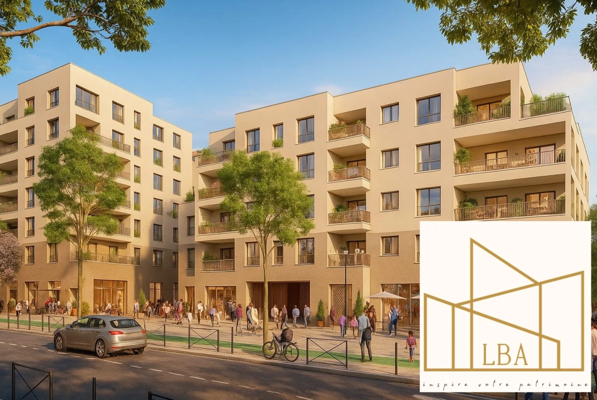 Appartement neuf à vendre à Marseille dans résidence moderne avec terrasse 