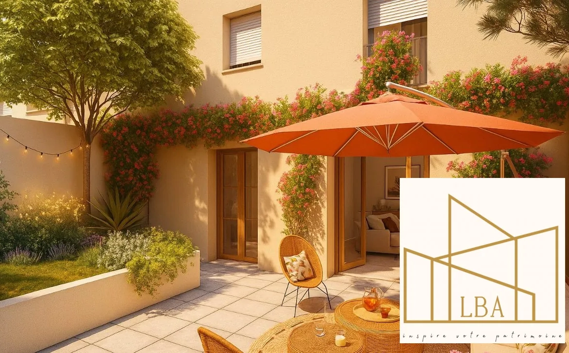 Appartement neuf à vendre à Marseille dans résidence sécurisée avec terrasse 