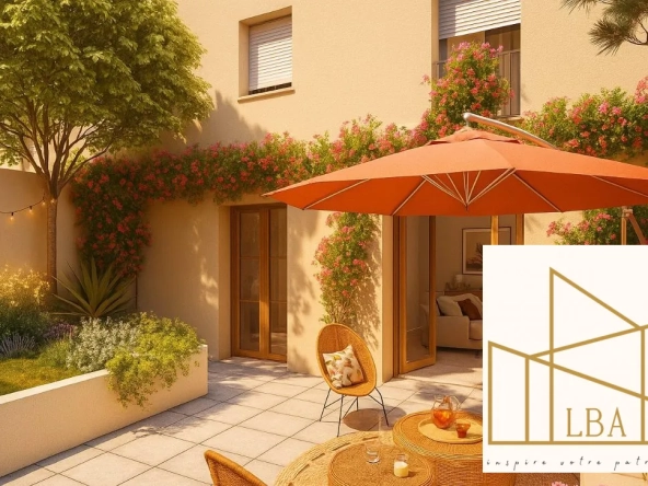 Appartement neuf à vendre à Marseille dans résidence sécurisée avec terrasse