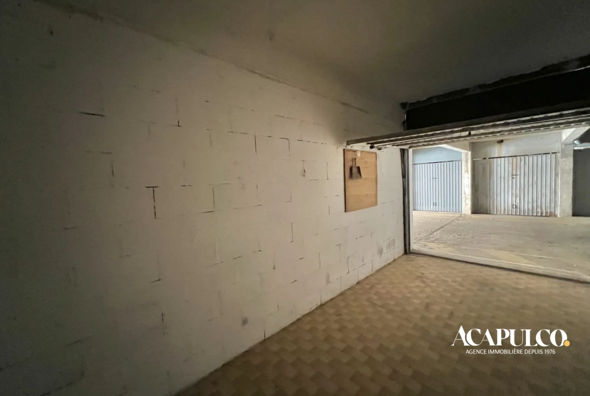 Garage à vendre au Cap d'Agde - 13m² dans le secteur du Môle 