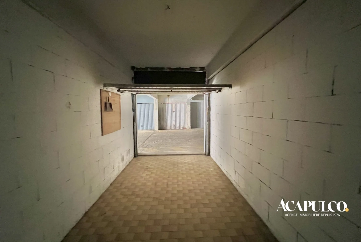 Garage à vendre au Cap d'Agde - 13m² dans le secteur du Môle 