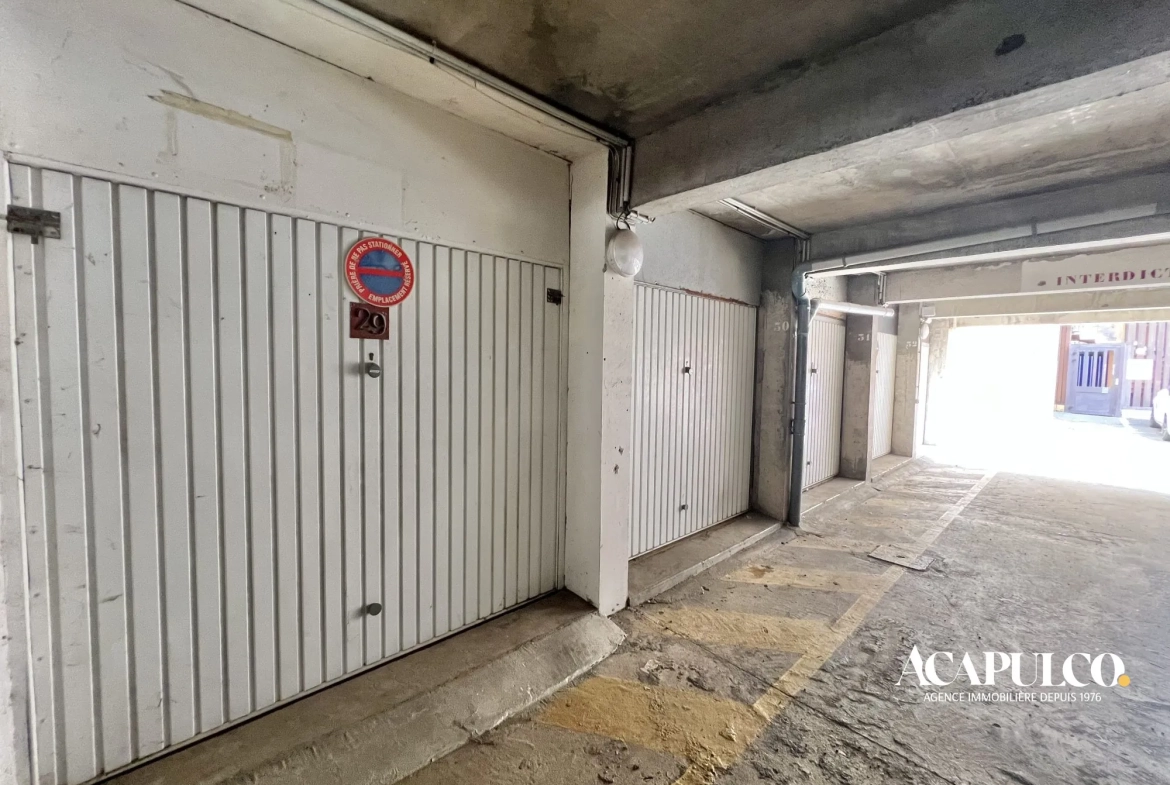 Garage à vendre au Cap d'Agde - 13m² dans le secteur du Môle 
