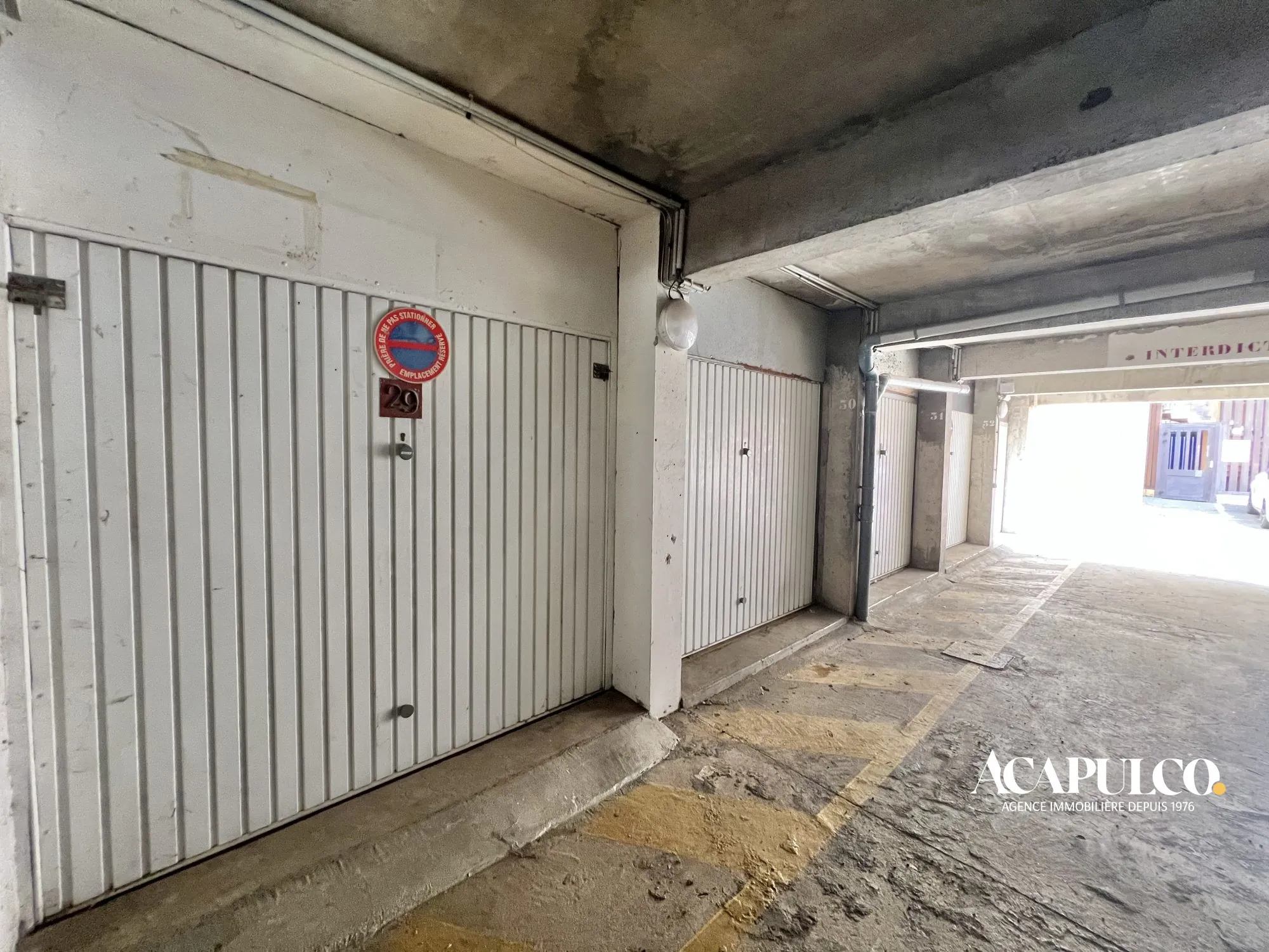 Garage à vendre au Cap d'Agde - 13m² dans le secteur du Môle 