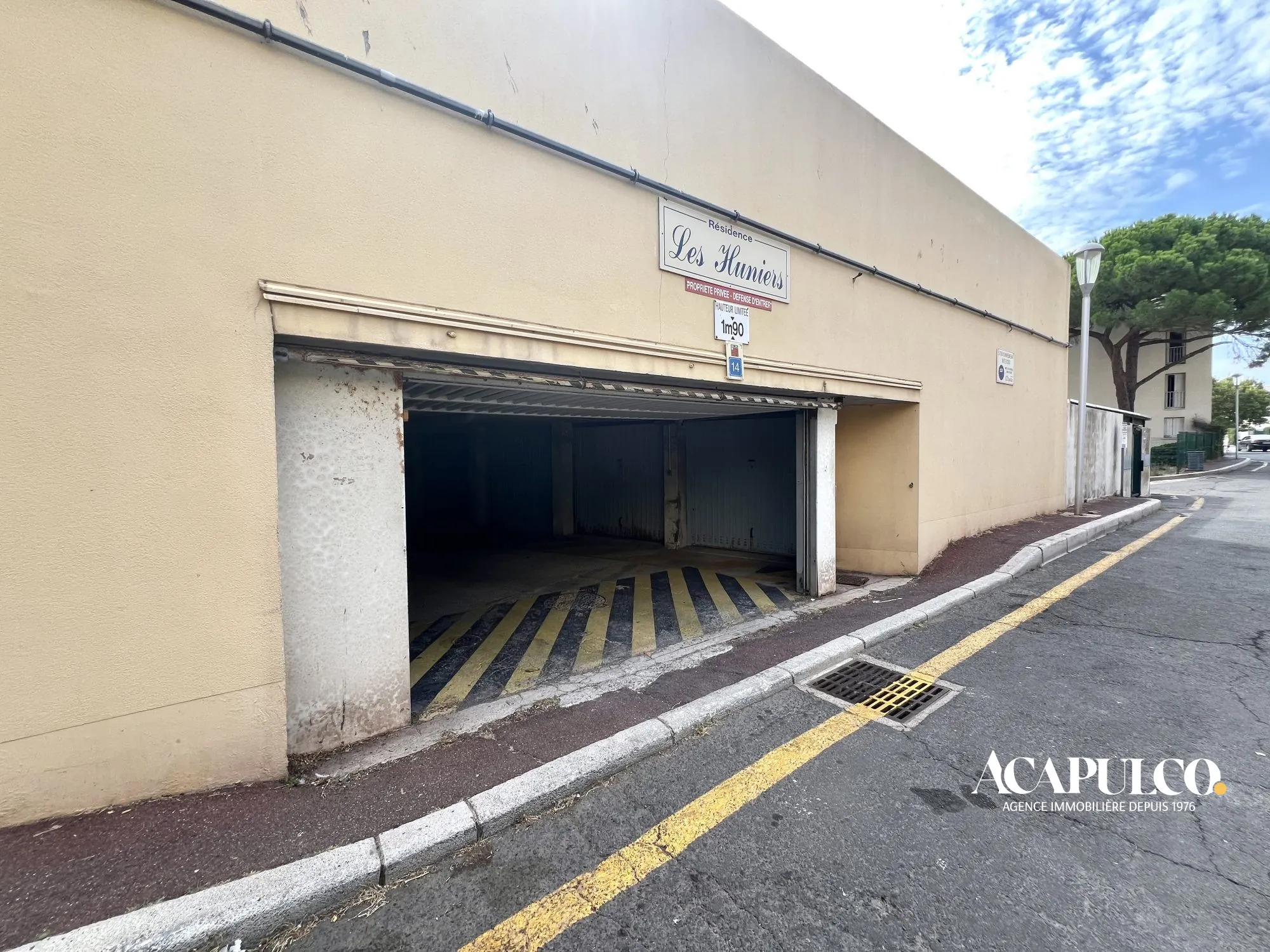 Garage à vendre au Cap d'Agde - 13m² dans le secteur du Môle 