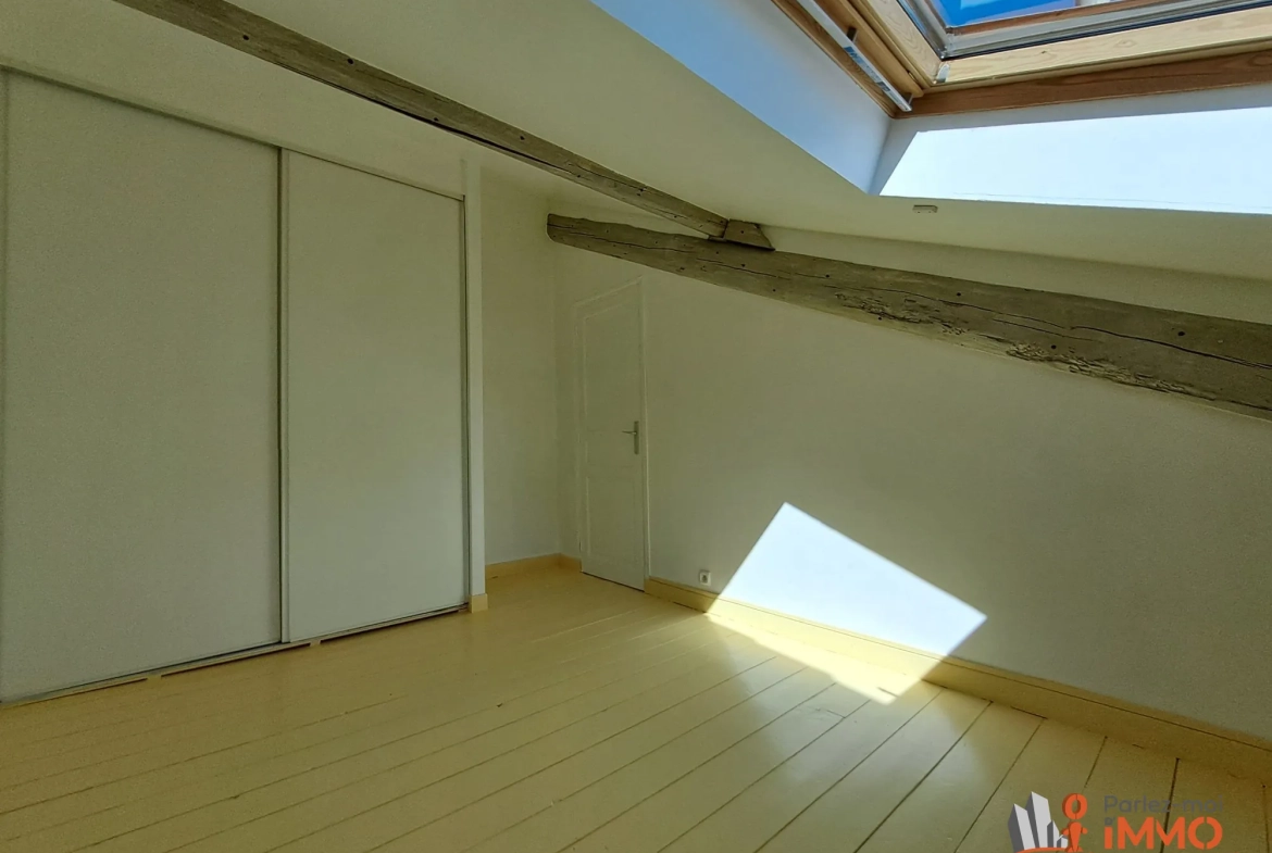 Magnifique appartement traversant de 69m² avec terrasse à Saint-Étienne 
