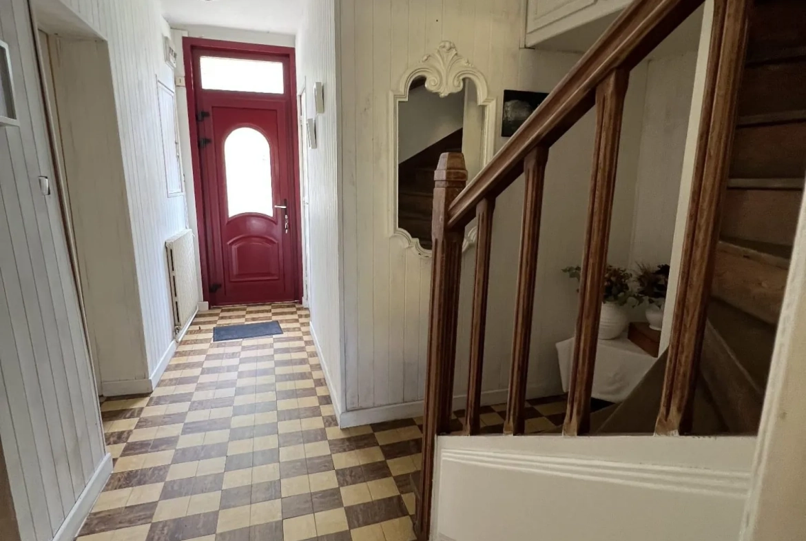 Maison de ville authentique avec jardin à Saint-Pol-sur-Ternoise 