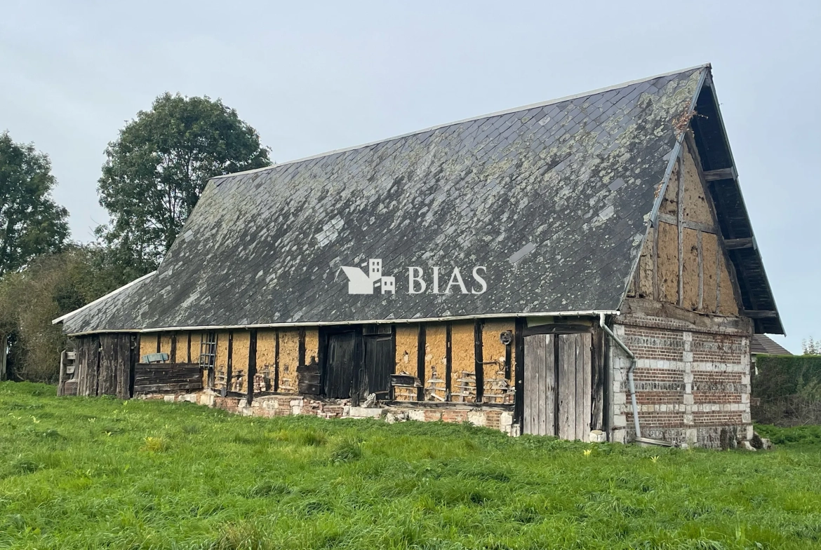 Terrain à vendre à Égterville avec bâtiment à rénover - 1322 m² 