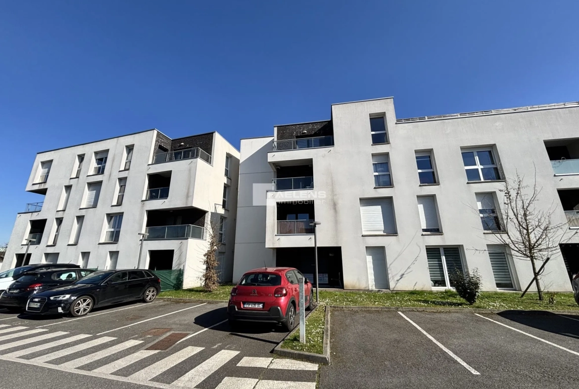 Appartement 2 pièces avec balcon et parking à Fâches Thumesnil proche Lille 