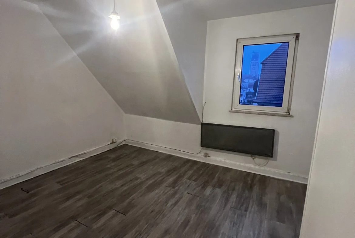 Appartement F3 à rénover avec jardin privatif à Strasbourg idéal investissement ou résidence principale 