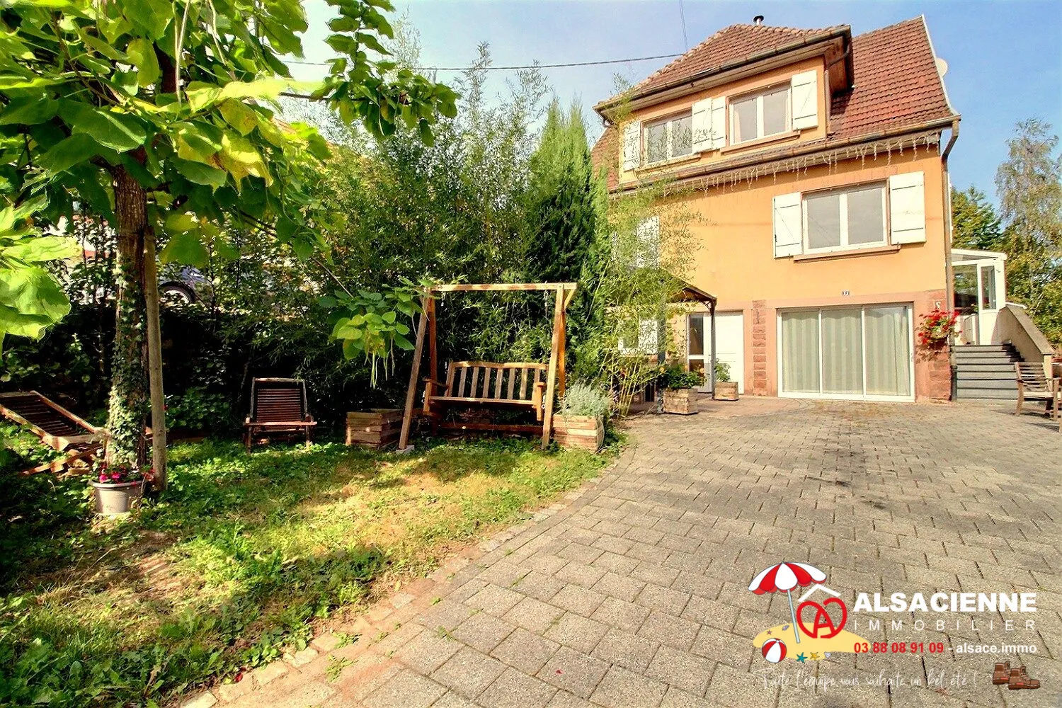 Appartement F2 en Rez-de-Chaussée à Villé avec Terrasse 
