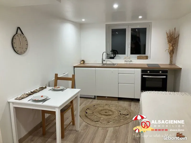 Appartement F2 en Rez-de-Chaussée à Villé avec Terrasse 