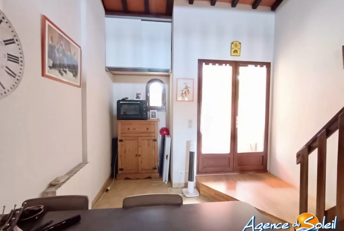 Appartement T3 duplex avec terrasse et garage à Saint-Cyprien Plage 