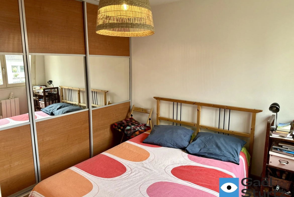 Appartement 2 pièces avec terrasse en vente à Strasbourg proche gare 