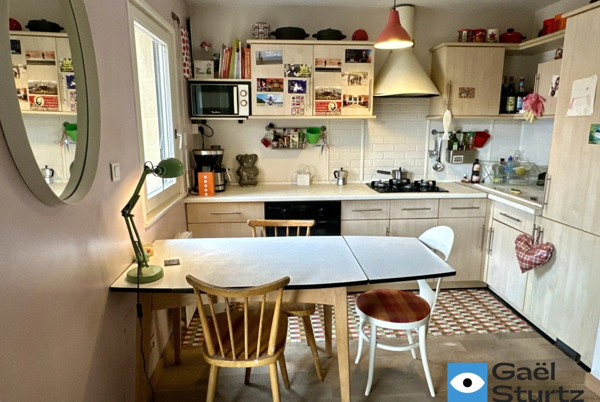 Appartement 2 pièces avec terrasse en vente à Strasbourg proche gare 