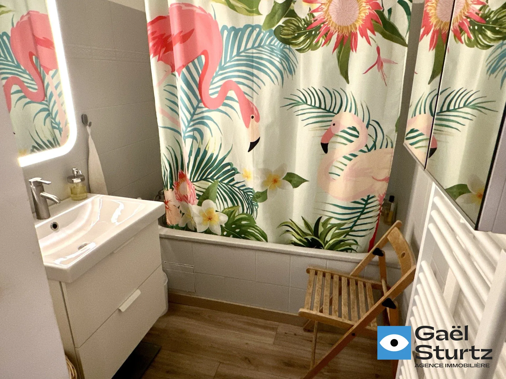 Appartement 2 pièces avec terrasse en vente à Strasbourg proche gare 